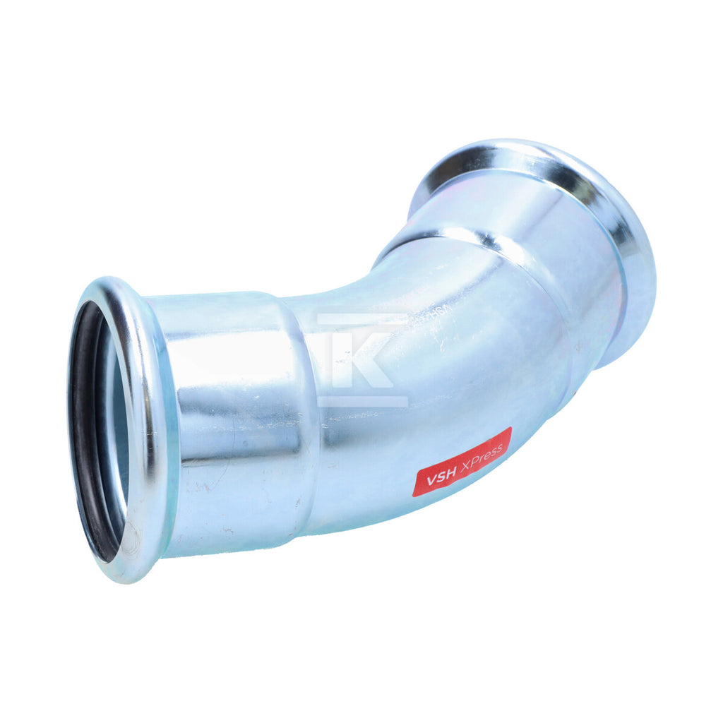 Kolano 45° Steel Sprinkler - 76.1