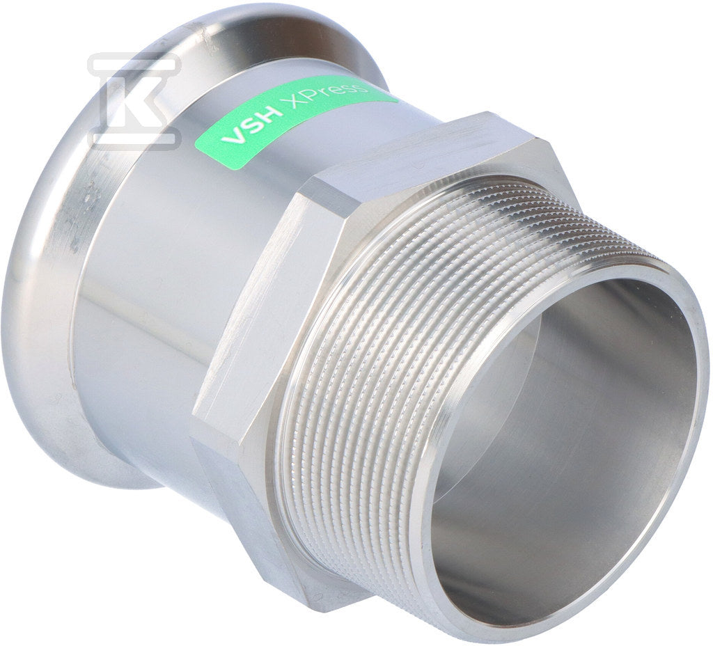Złączka GZ Inox - 76.1 R2 1/2"