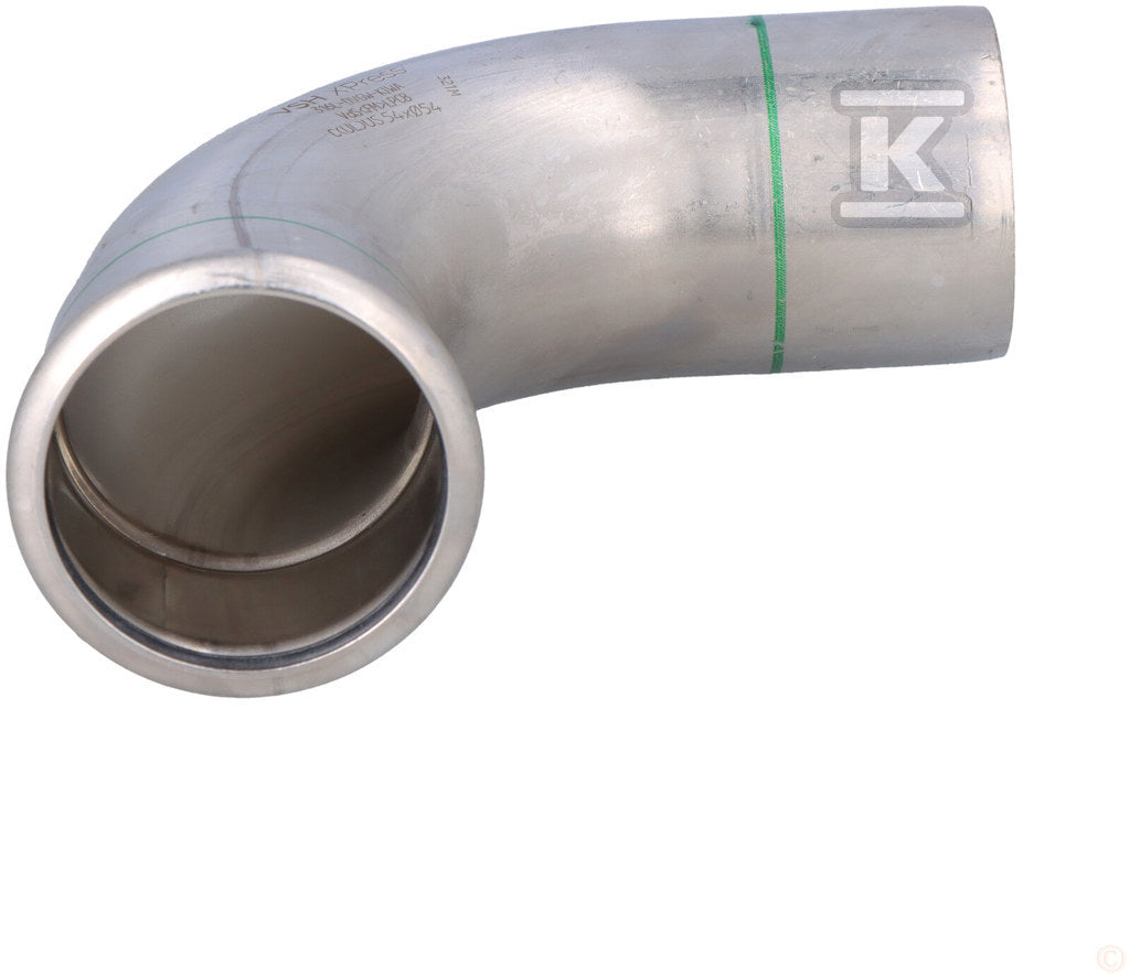 Kolano nyplowe 90° Inox - 54