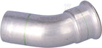 Kolano nyplowe 45° Inox - 35