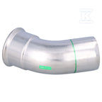 Kolano nyplowe 45° Inox - 54