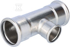Trójnik redukcyjny Inox - 76.1/54/76.1