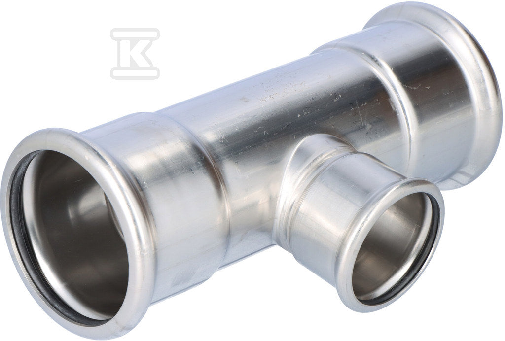 Trójnik redukcyjny Inox - 76.1/54/76.1