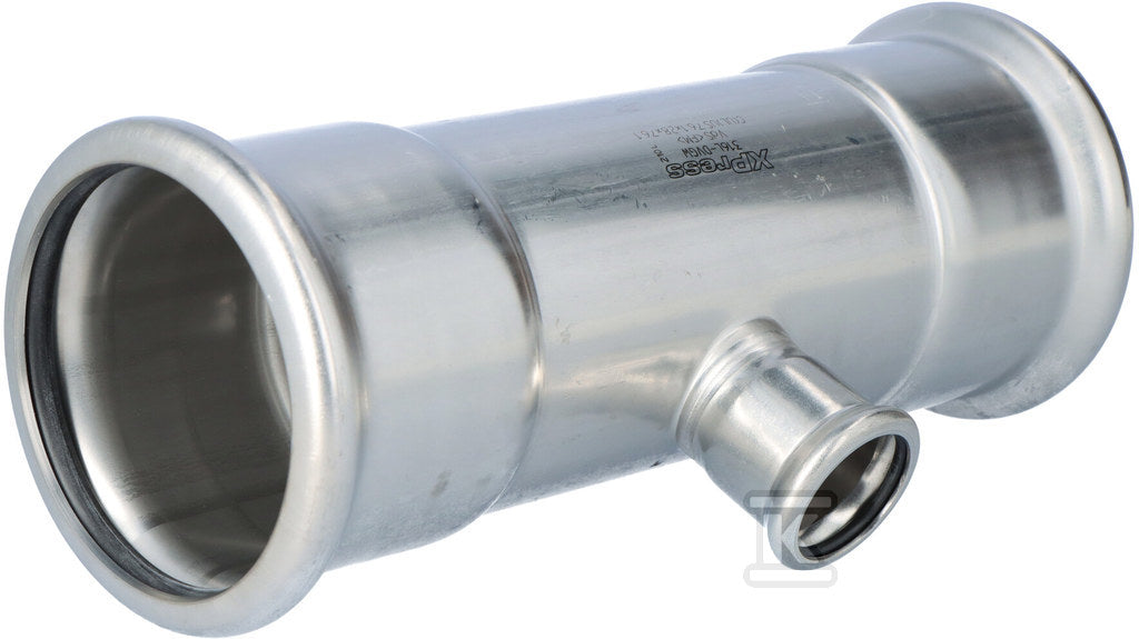 Trójnik redukcyjny Inox - 76.1/28/76.1