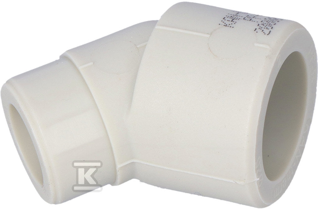 Kolano nyplowe 45° PP-R - 25