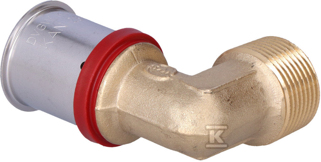 Kolano 90° mosiężne GZ ultraPRESS - 25 R3/4"