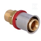 Złączka mosiężna GZ ultraPRESS - 25 R1/2"