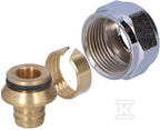Śrubunek mosiężny GW do rur PERT i PEXC - 18x2.5 G3/4"