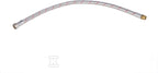Wąż w oplocie 10bar,L=70 cm,1/2" gwint wewnętrzny / gwint zewnętrzny nierdzewny