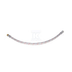 Wąż w oplocie 10bar,L=70 cm,1/2" gwint wewnętrzny / gwint zewnętrzny nierdzewny