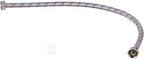 Wąż w oplocie stalowym 60 cm 1/2" nakrętno-nakrętny uszczelka Onnline