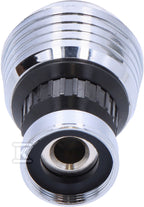 Regulator strumienia z przegubem do baterii kuchennych, 2F, czarny-chrom