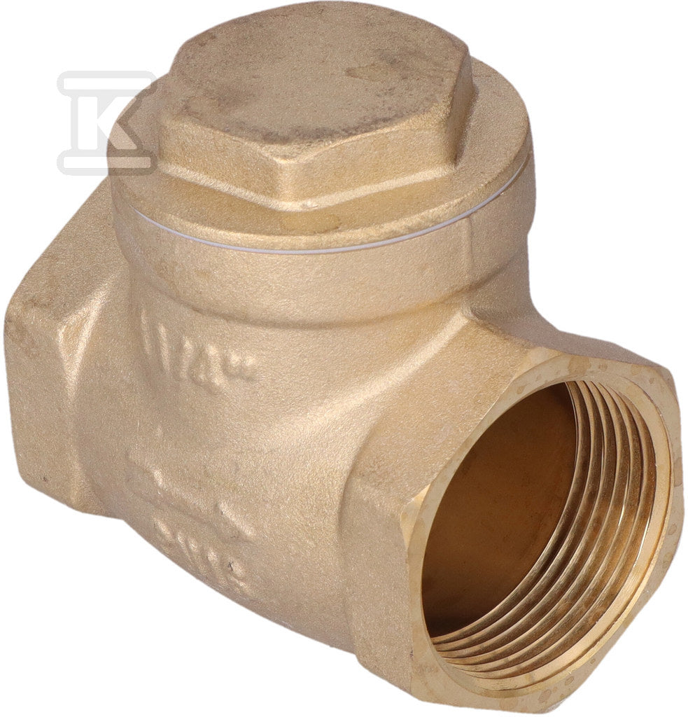 Zawór zwrotny 5/4" z klapą, PN16