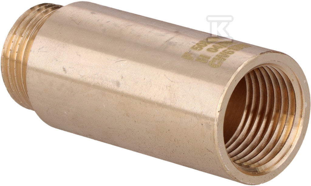 Przedłużka 1/2"x50 mm mosiądz Onnline