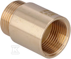 Przedłużka mosiężna 3/4" 30 mm żółta Onnline