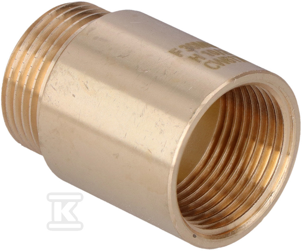 Przedłużka mosiężna 3/4" 30 mm żółta Onnline