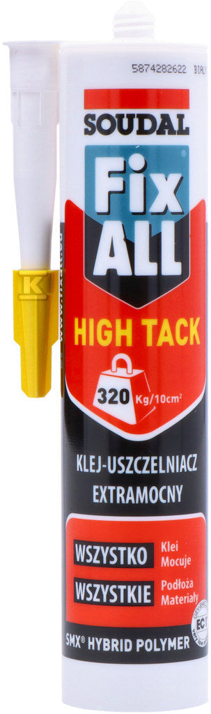Fix all high tack 290ml biały klej-uszczelniacz hybrydowy