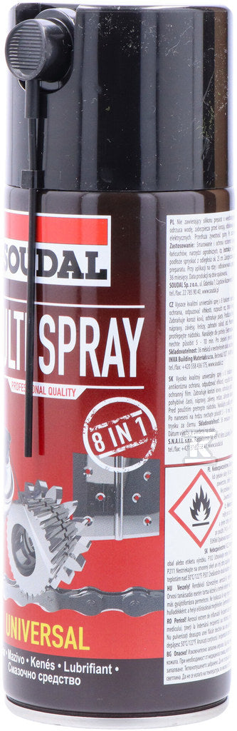 Multi spray 400ml uniwersalny smarująco-zabezpieczający