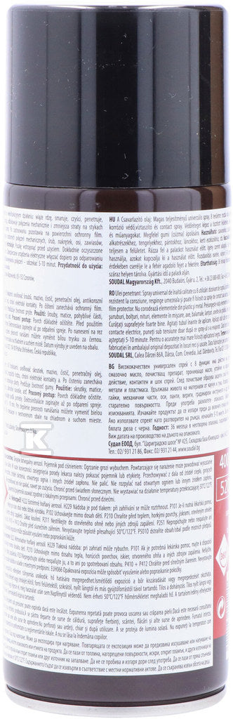Multi spray 400ml uniwersalny smarująco-zabezpieczający