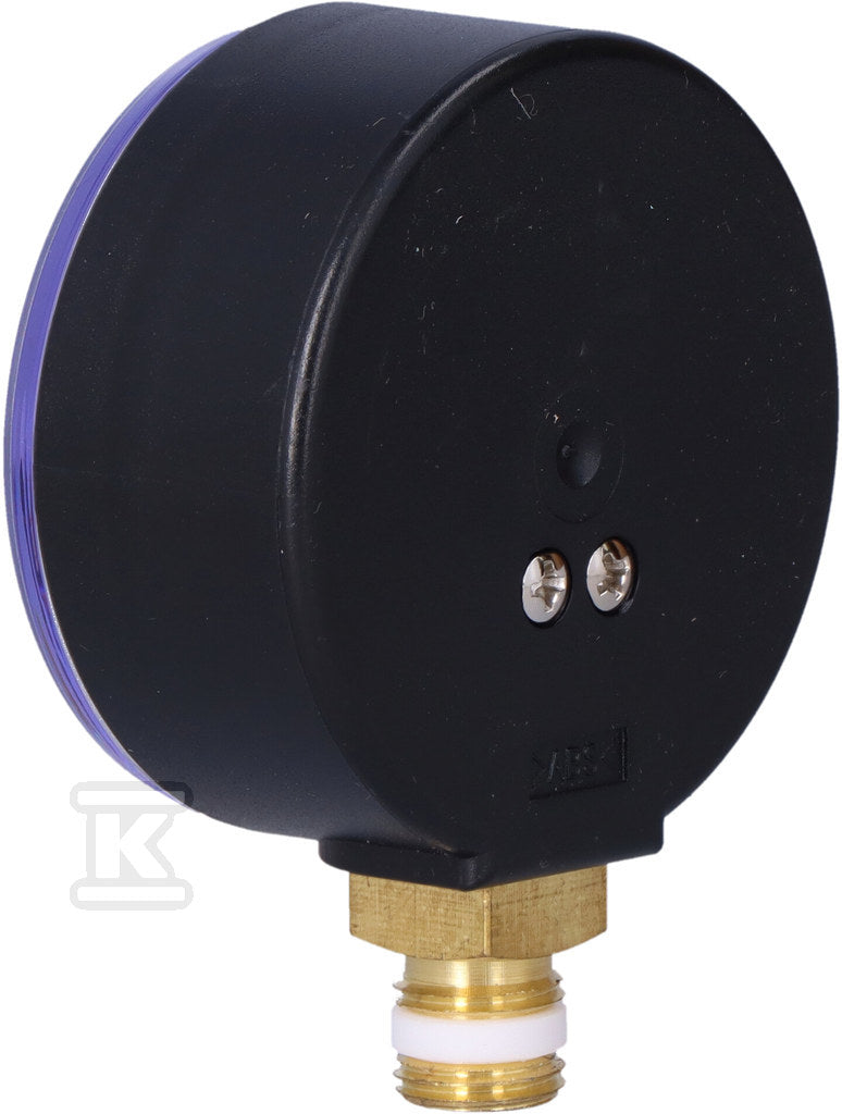 Manometr grzewczy RF 63 RAD, fi 63 mm, 0-6 bar, 1/4" rad, kl. 2.5 pionowy