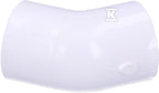 Kolano 45˚ KW/KW PVC-U 1"