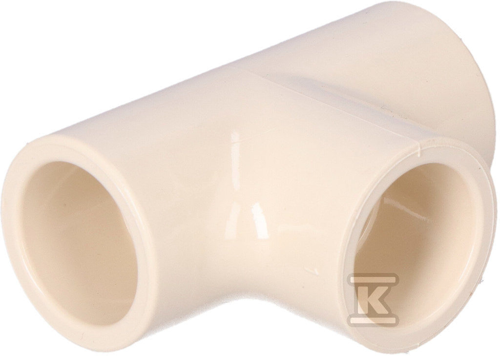 Trójnik równoprzelotowy KW/KW/KW PVC-C 1/2"
