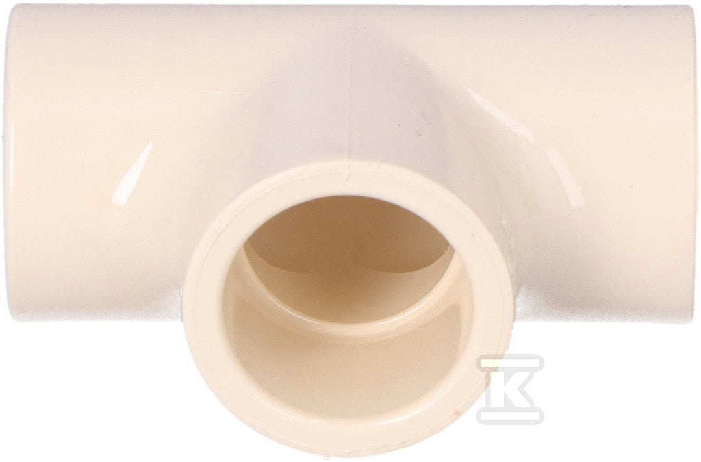 Trójnik równoprzelotowy KW/KW/KW PVC-C 1/2"