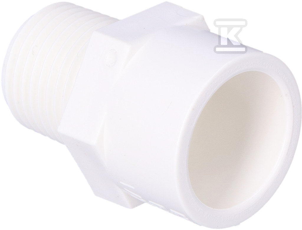 Złączka z gwintem wkrętna KW/GZ PVC-U 1/2"