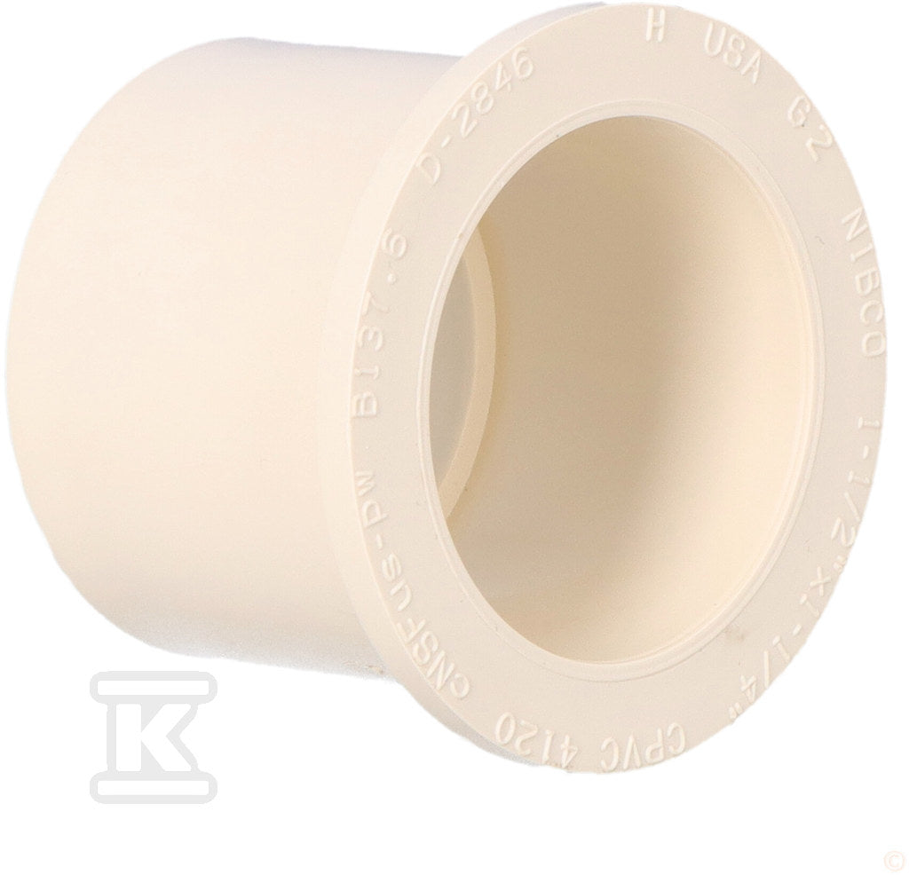 Tuleja redukcyjna KZ/KW PVC-C 1 1/2x1 1/4"
