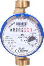 Wodomierz jednostrumieniowy SMART+ JS2,5-02,R100, DN15, zimna woda