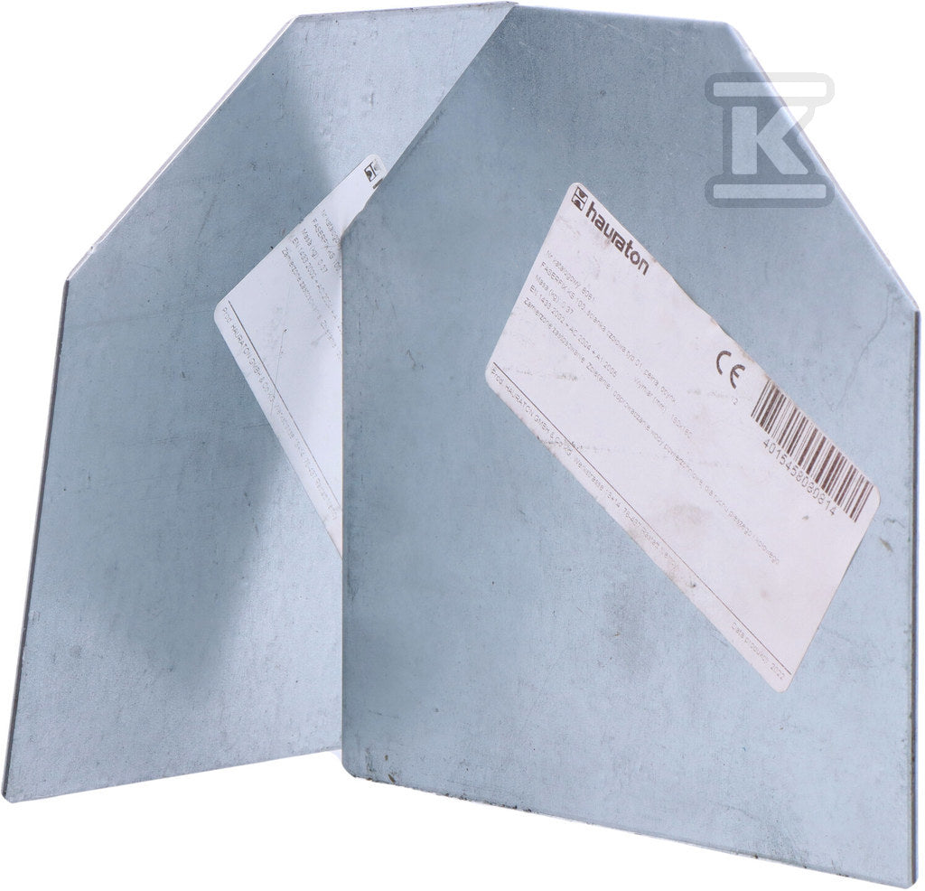FASERFIX KS 100, ścianka czołowa typ 01, pełna, ocynk.