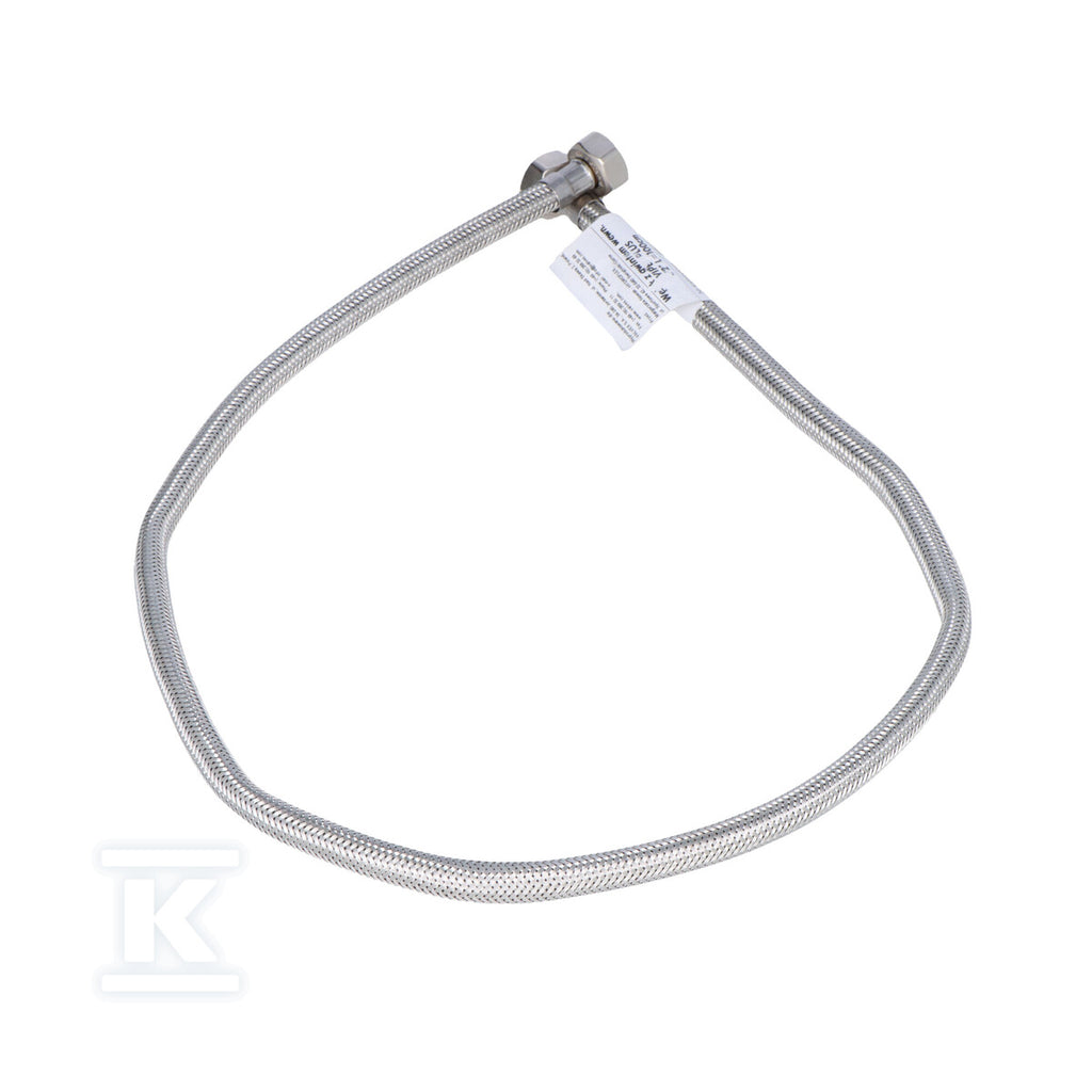 Wężyk z gwintem W-W w oplocie ze stali nierdzewnej Viper Plus 1/2" - L 100
