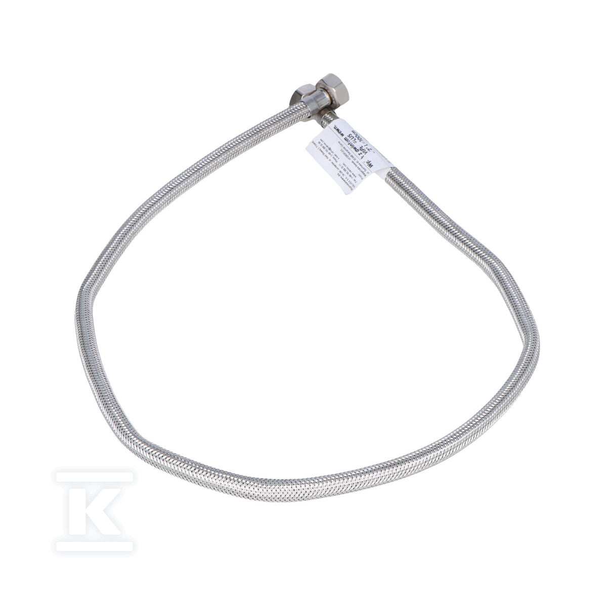 Wężyk z gwintem W-W w oplocie ze stali nierdzewnej Viper Plus 1/2" - L 100