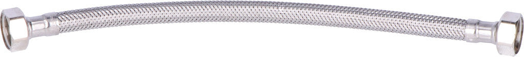 Wężyk z gwintem W-W w oplocie ze stali nierdzewnej Viper Plus 1/2" - L 30