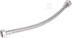 Wężyk z gwintem W-W w oplocie ze stali nierdzewnej Viper Plus 1/2" - L 30