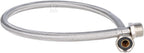 Wężyk z gwintem W-Z w w oplocie ze stali nierdzewnej Viper Plus 1/2" - 1/2" - L 60