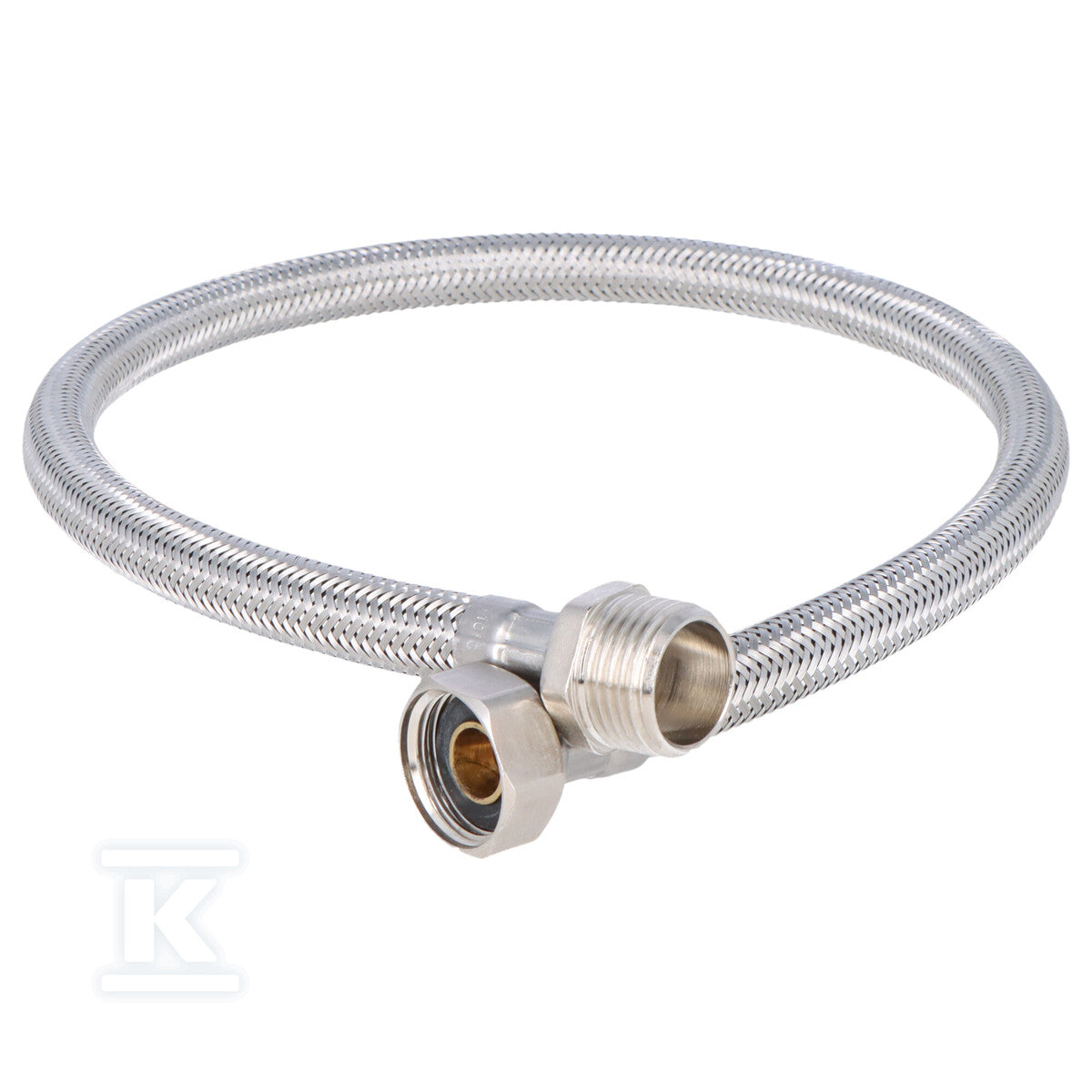 Wężyk z gwintem W-Z w w oplocie ze stali nierdzewnej Viper Plus 1/2" - 1/2" - L 60