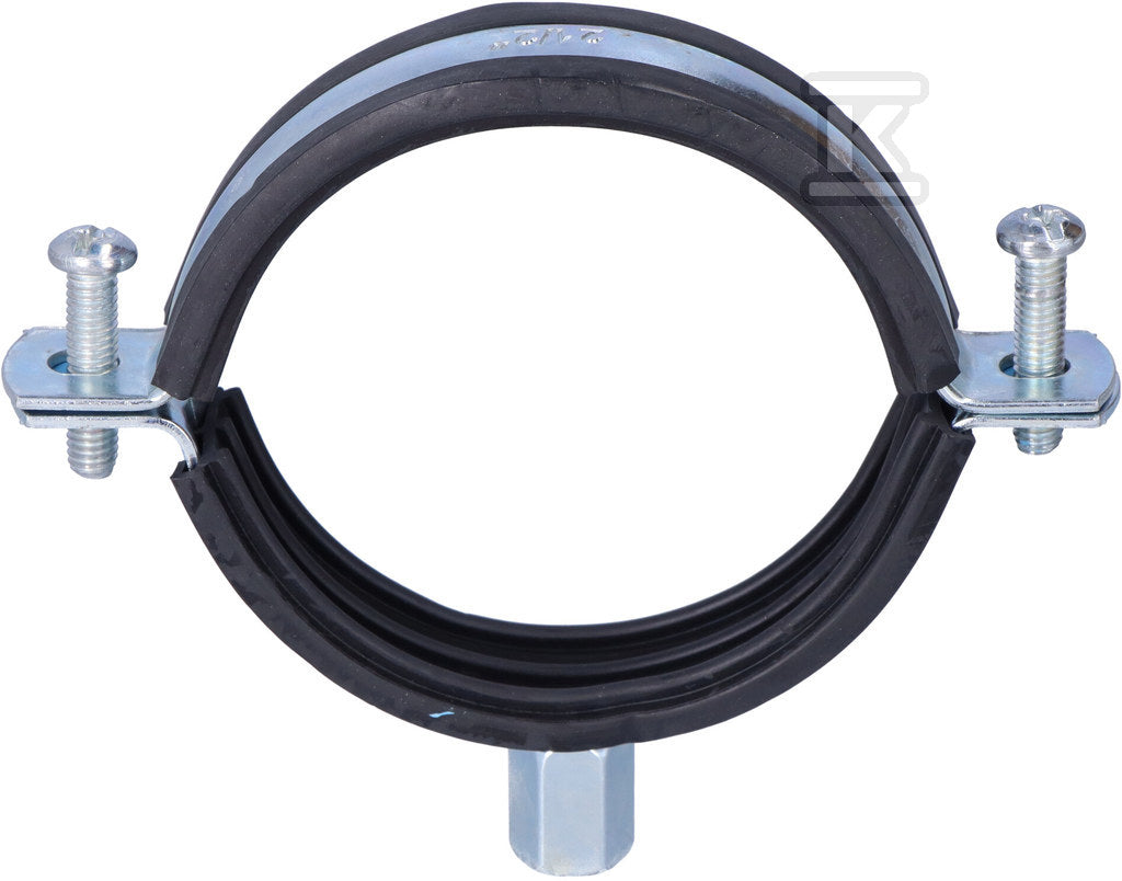 Obejma metalowa z wkładką tłumiacą EPDM - komplet 2 1/2" 75-80 OPAL