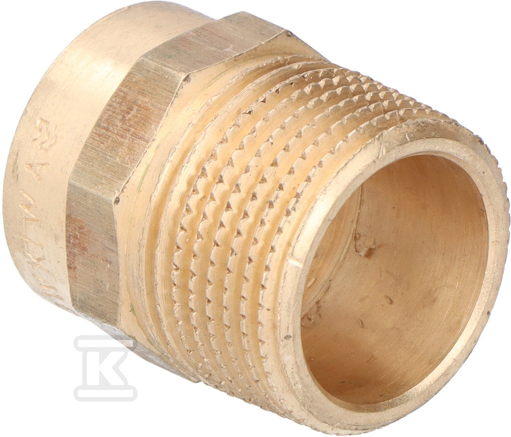 Nypel z brązu, 4243G 22x3/4" LWxGZ
