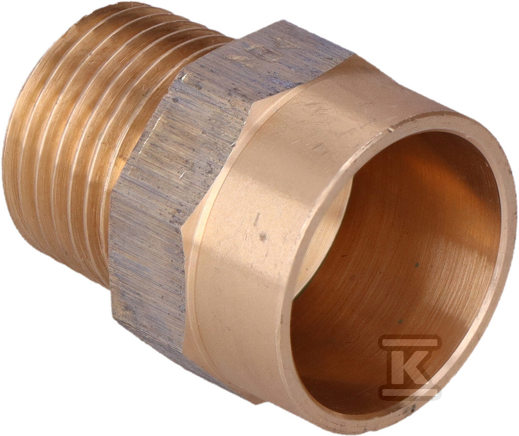 Nypel z brązu, 4243G 22x1/2" LWxGZ
