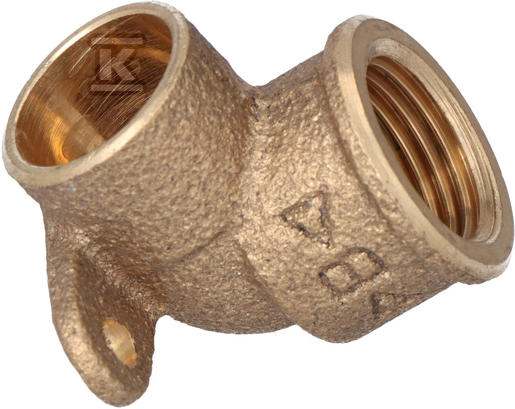 Kolano ścienne z brązu 4472G 18x1/2" LWxGW