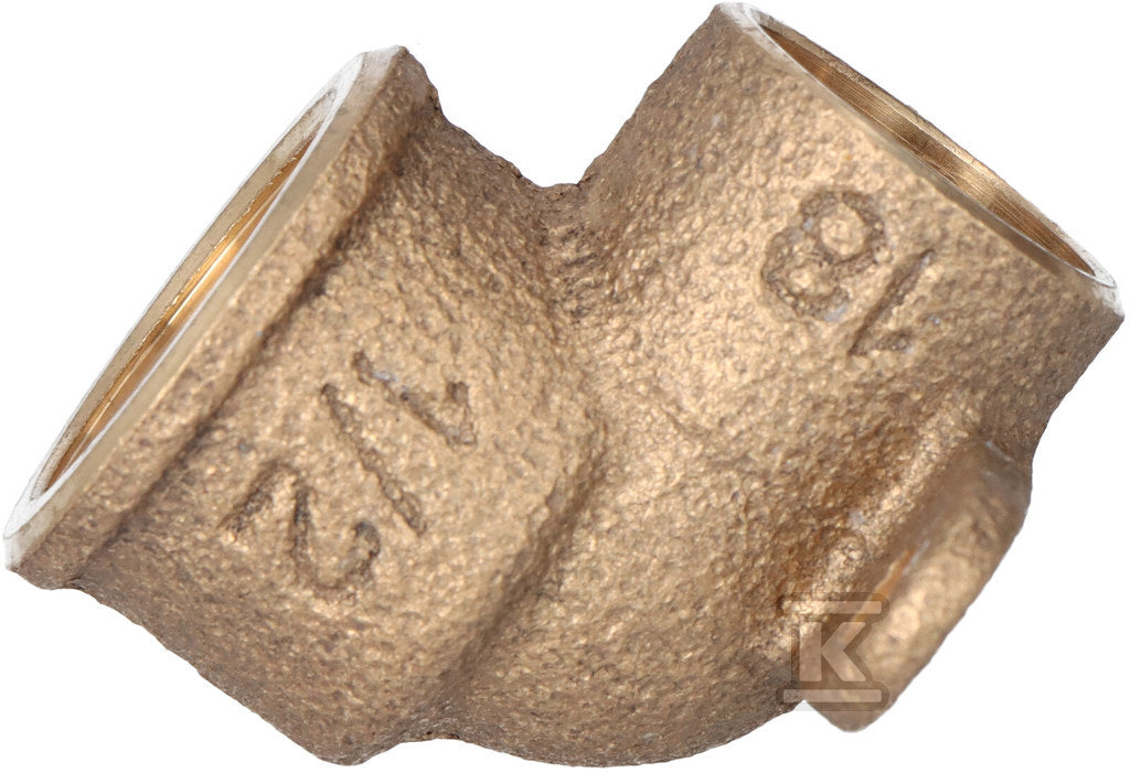 Kolano ścienne z brązu 4472G 18x1/2" LWxGW