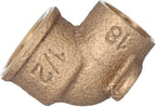 Kolano ścienne z brązu 4472G 18x1/2" LWxGW