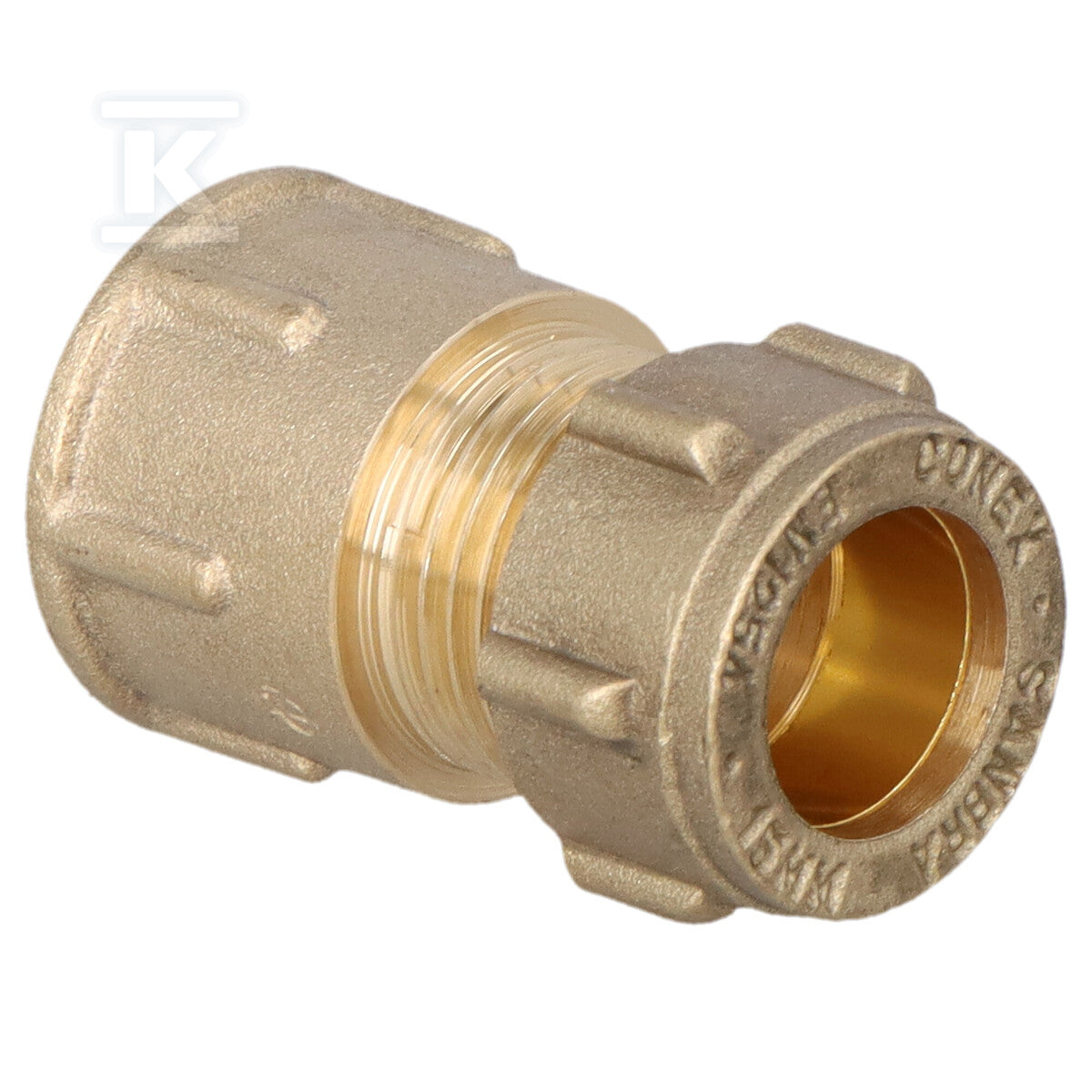 Łącznik prosty, STANDARD 15 x 1/2 CONEx