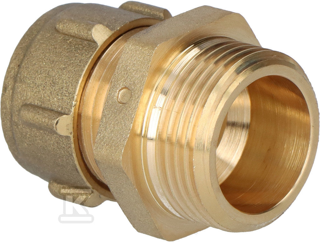 Łącznik prosty, STANDARD 18 x 3/4 CONEx gwint zewnętrzny