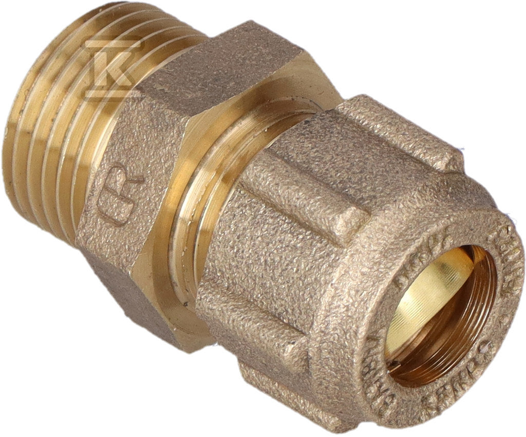 Łącznik prosty, DZR 10 x 3/8 CONEx