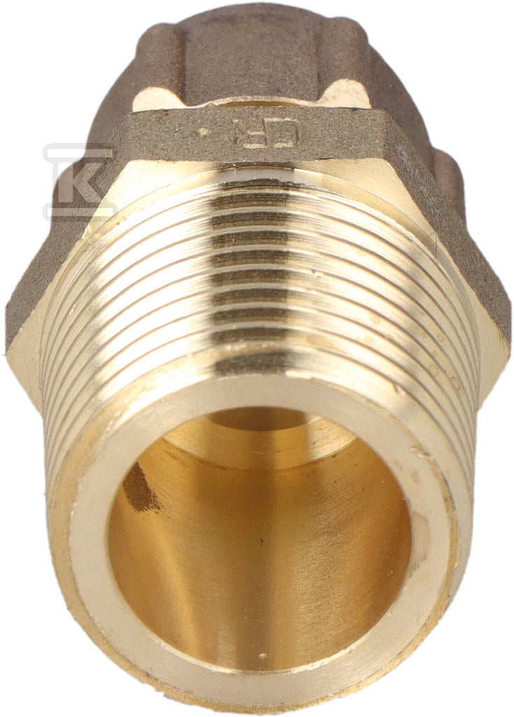 Łącznik prosty, DZR 10x1/2 CONEx