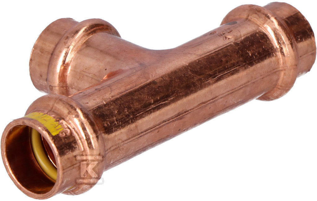 Trójnik równoprzelotowy 15 CU B Press Gas