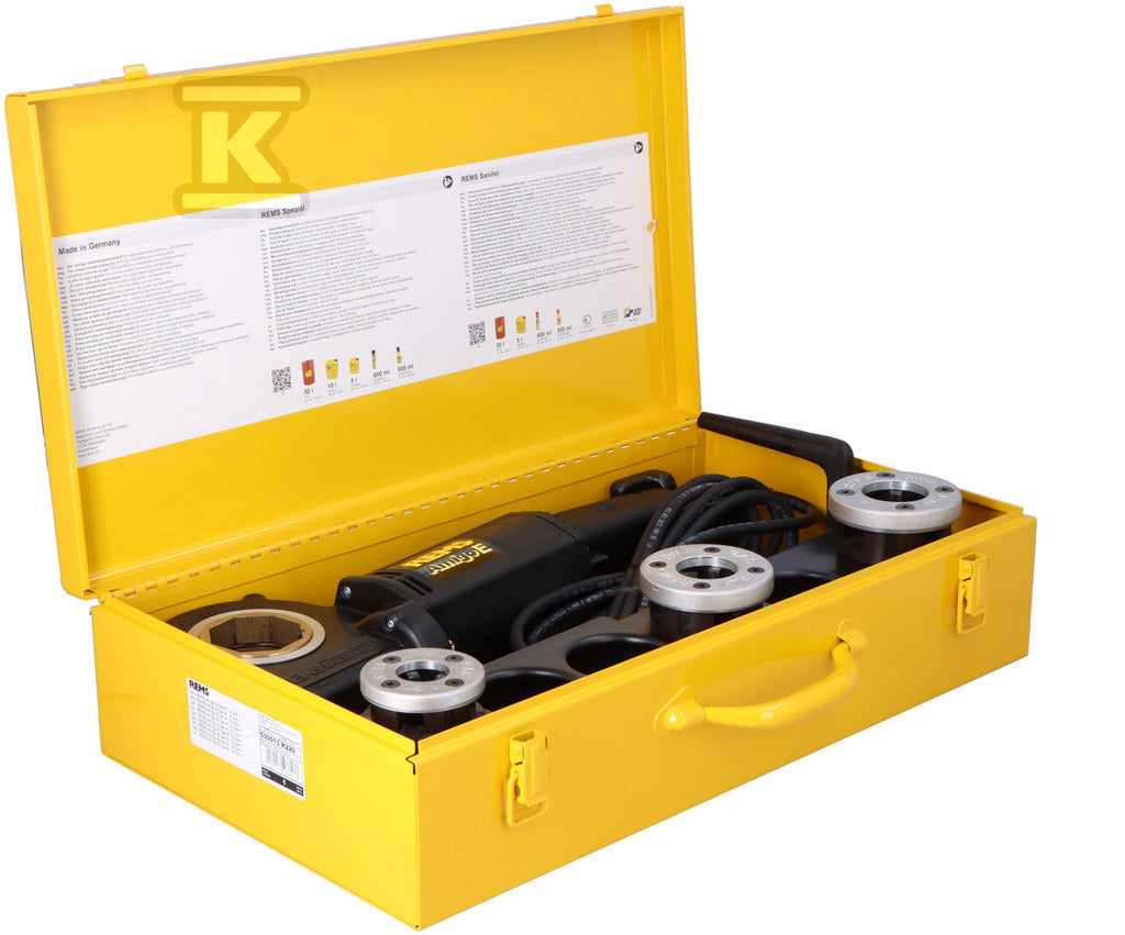 Gwintownica elektryczna REMS Amigo E Set R 1/2-3/4-1
