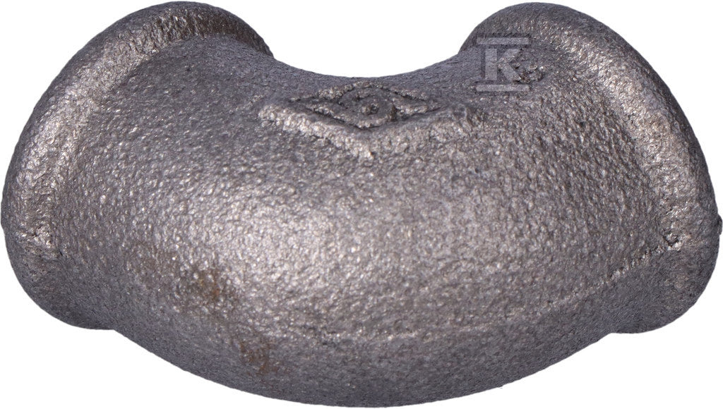 Kolano nakrętne 1/2" czarne A1, NR 6, NR 90
